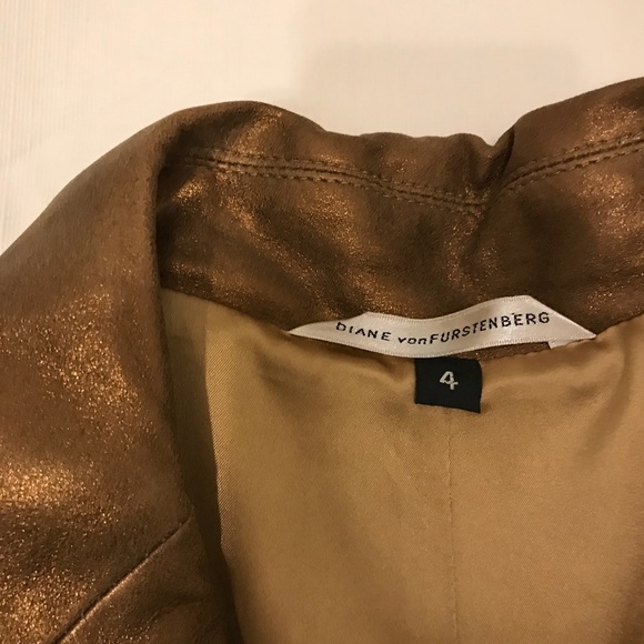 NWOT Diane von Furstenberg leather swing… - Picture 6 of 8